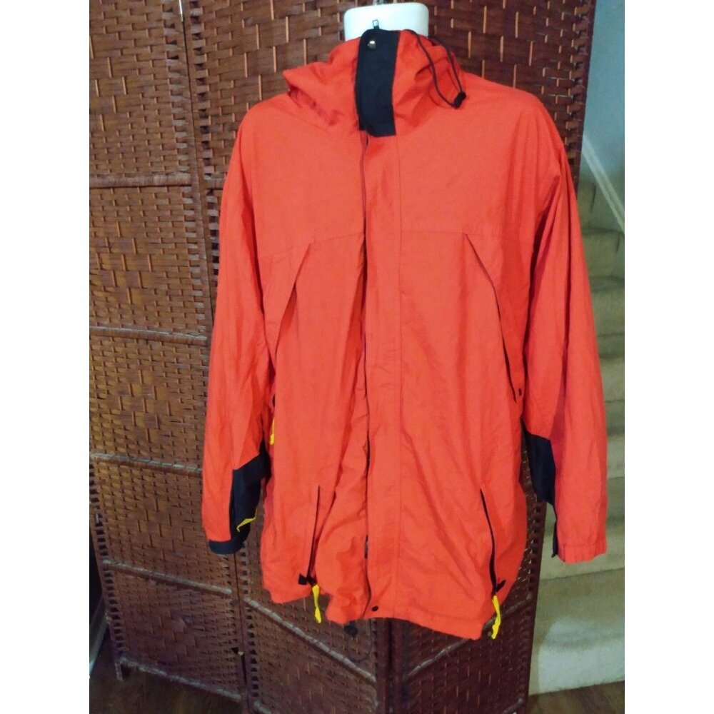 Vintage Marlboro Adventure Team Light Jacket Adult XL Hood Windbreaker